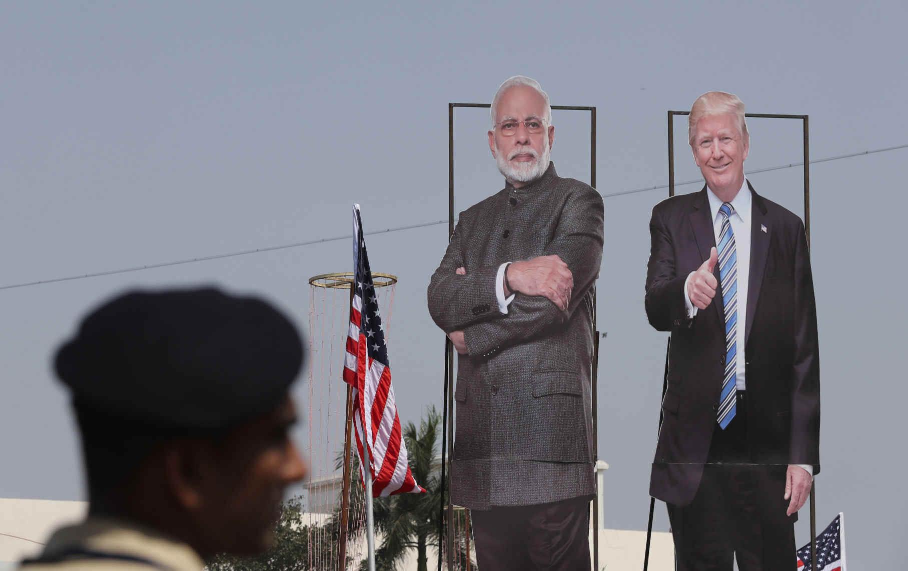 India Namaste Trump